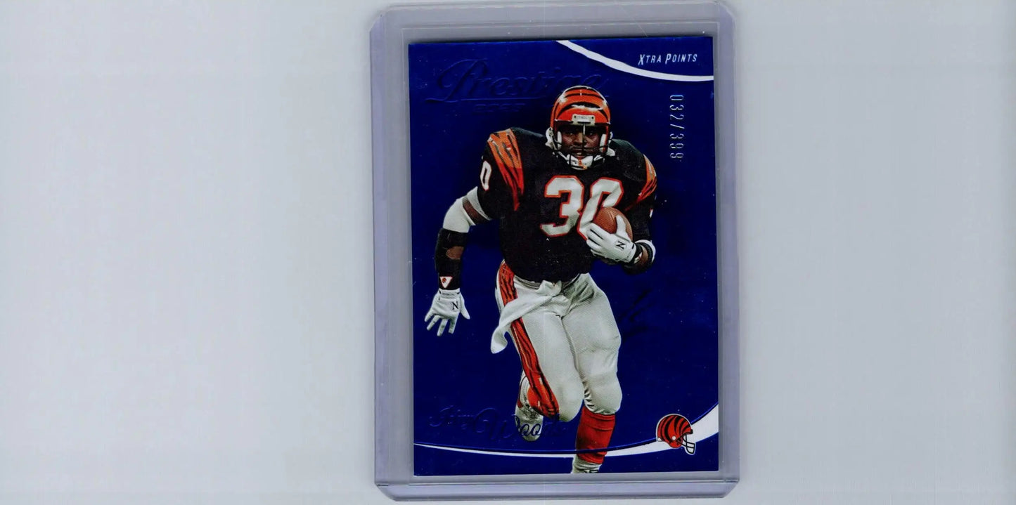 2023 Panini Prestige #59 Ickey Woods Xtra Points Premium Blue #/299
