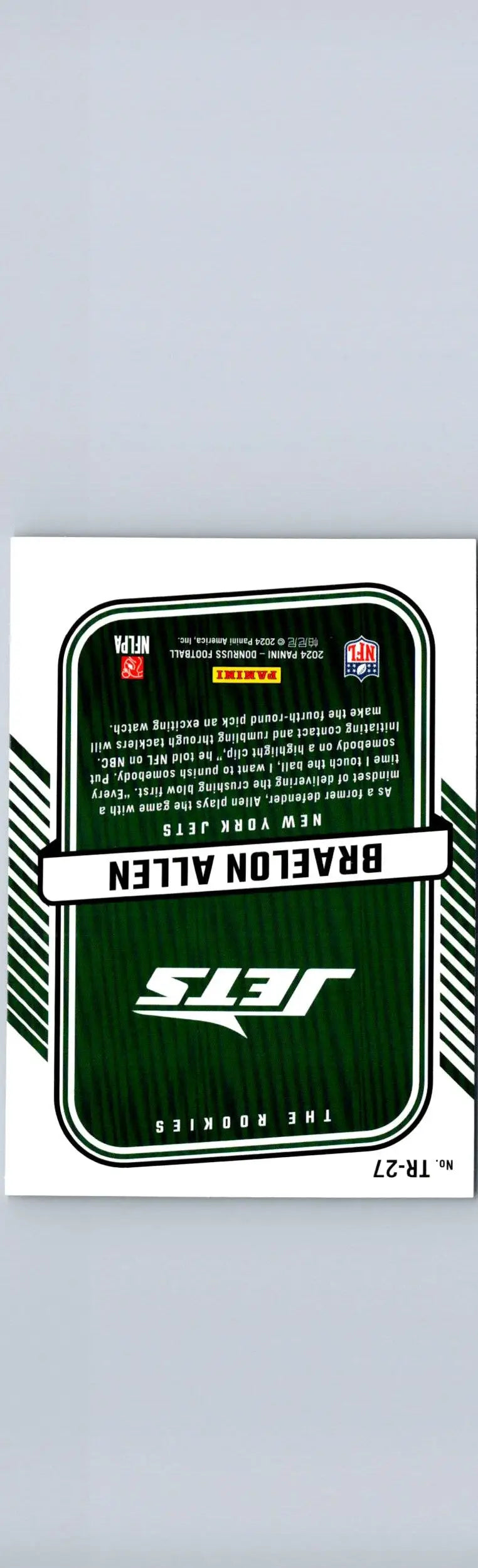 2024 Donruss #TR-27 Braelon Allen The Rookies