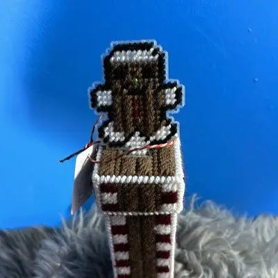 Handmade Christmas Gingerbread Candy Tube Holiday Gift Stocking Stuffer Treat