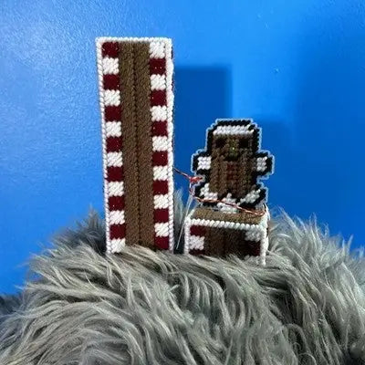 Handmade Christmas Gingerbread Candy Tube Holiday Gift Stocking Stuffer Treat