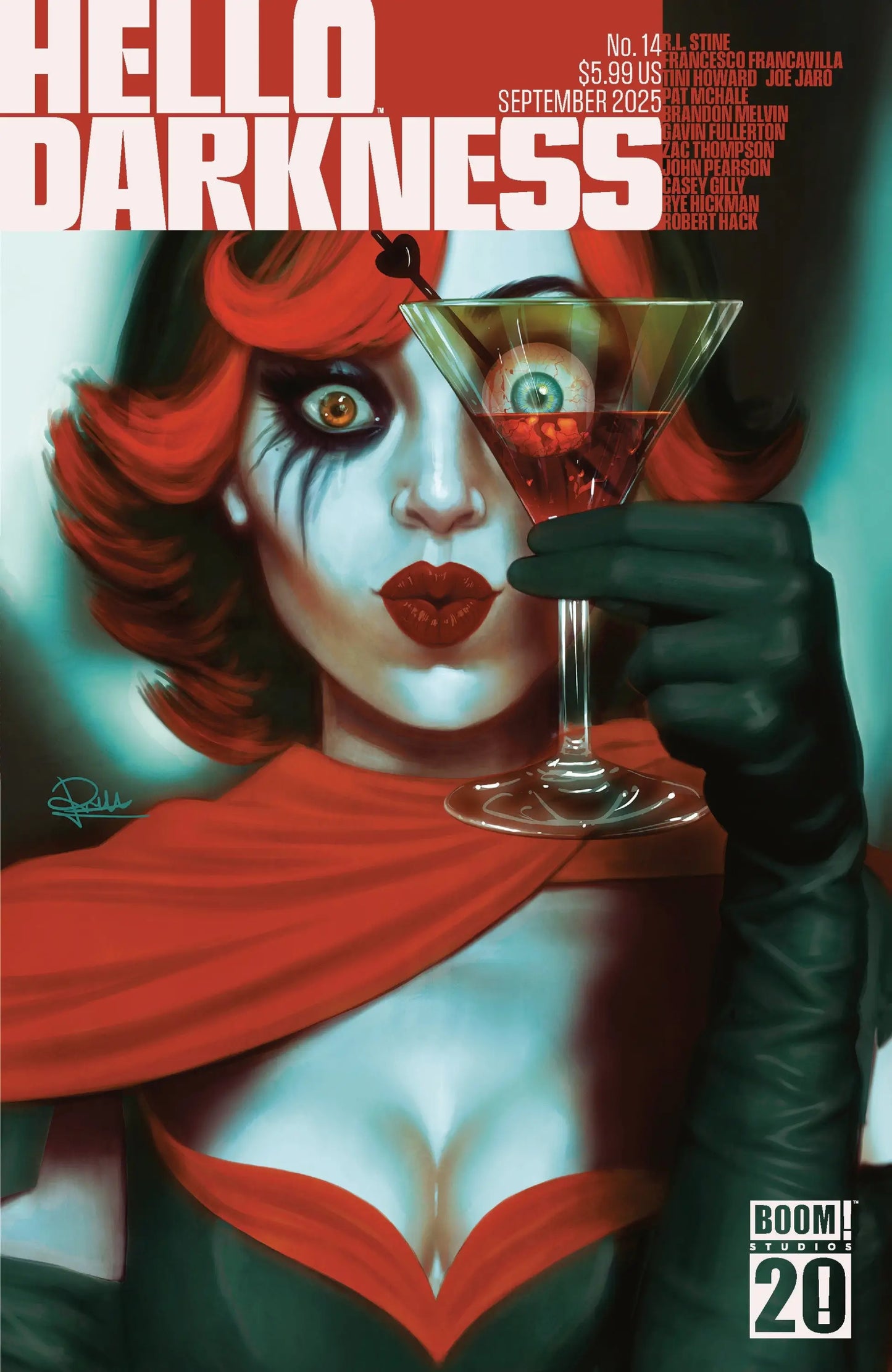Hello Darkness #14 D Boom 20th Anniversary Variant (Dressed, Puebla)