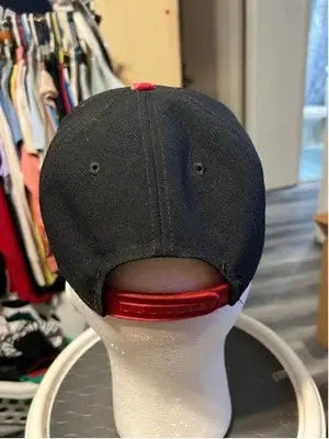 Men's Nike One Size Black Red Grey Flat Bill Snapback Hat