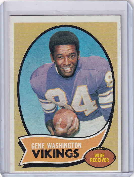 1970 Topps Football #29 Gene Washington RC - Minnesota Vikings