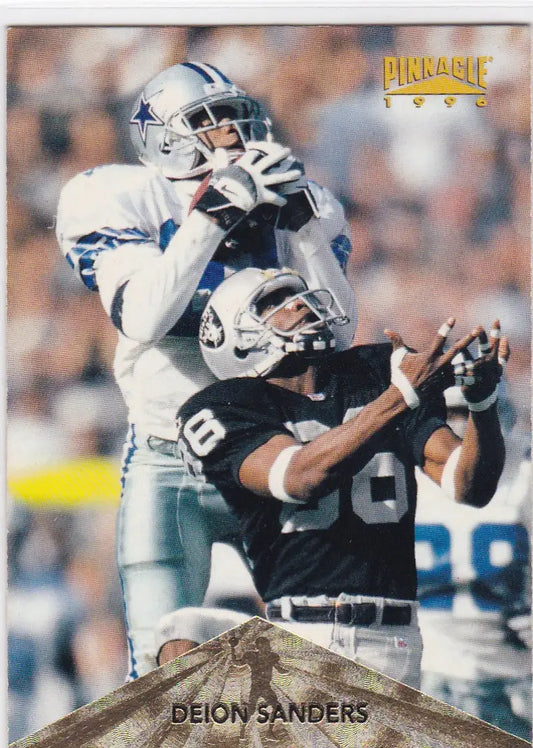 1996 Pinnacle #45 Deion Sanders Dallas Cowboys
