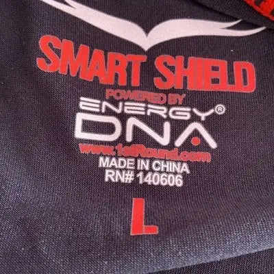 1st Round Energy Men's Black DNA Short Sleeve Workout Shirt Size Large Gym Tee
