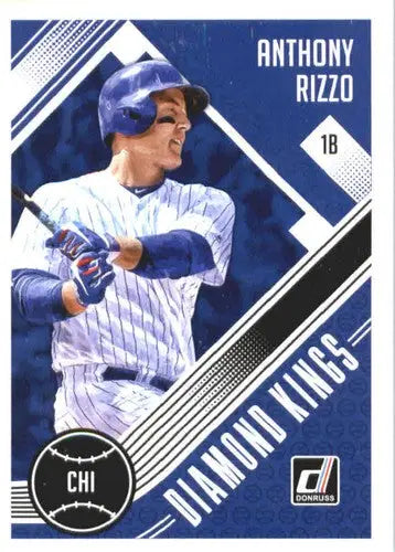 2018 Donruss #1 Anthony Rizzo NM-MT Cubs Diamond King ID:10432