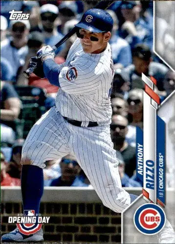 2020 Topps Opening Day #22 Anthony Rizzo NM-MT Cubs ID:26734