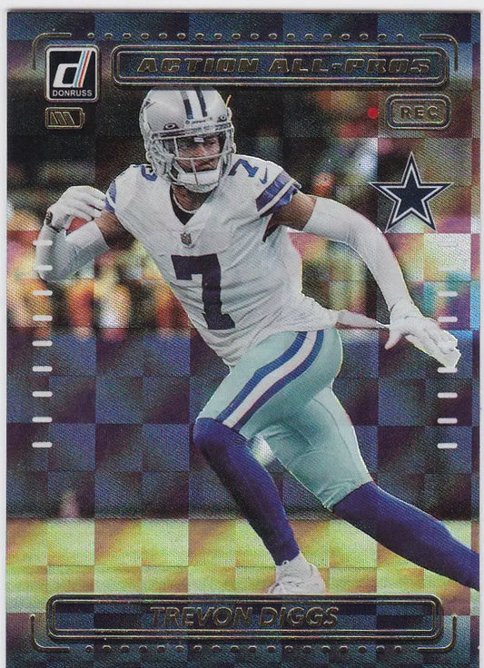 2022 Donruss #AP-19 Trevon Diggs Action All Pro Dallas Cowboys