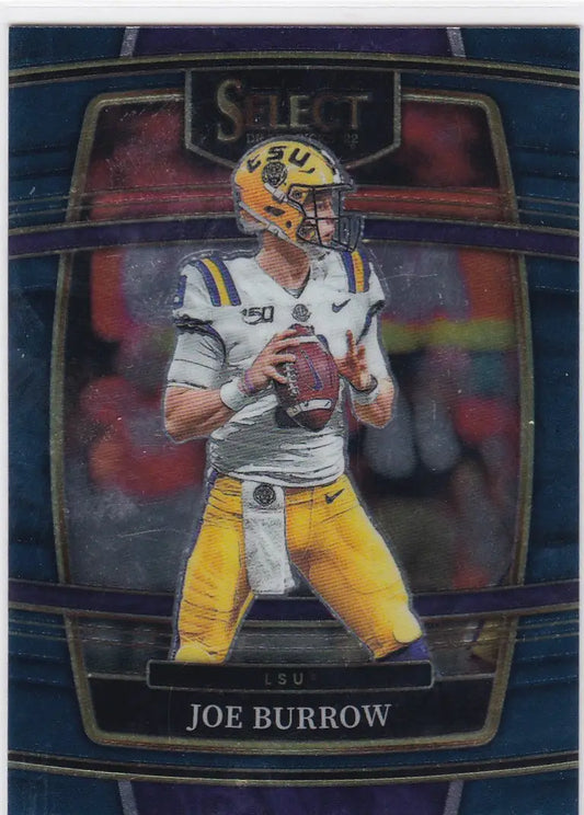 2022 Panini Select Draft Picks #45 Joe Burrow RC LSU Tigers