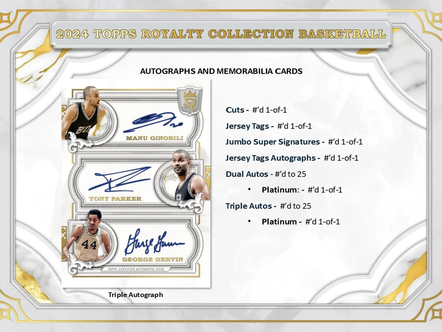 2023-24 Topps Royalty Basketball Hobby Box