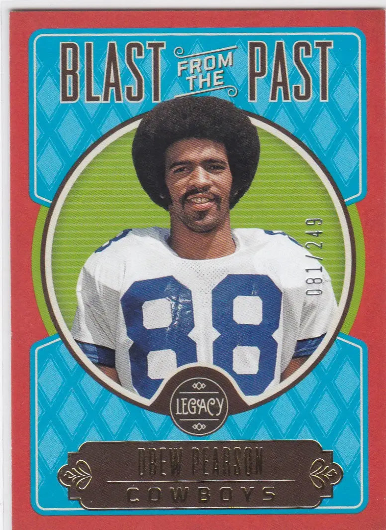 2023 Panini Legacy #BP-5 Drew Pearson Blast from the Past 81/249 Cowboys
