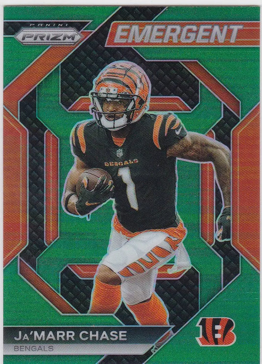 2023 Panini Prizm #H-7 Ja'Marr Chase Emergent Cincinnati Bengals