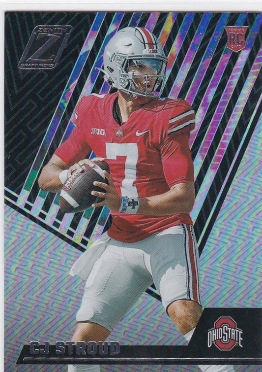 2023 Zenith #2 CJ Stroud RC Ohio State Houston Texans