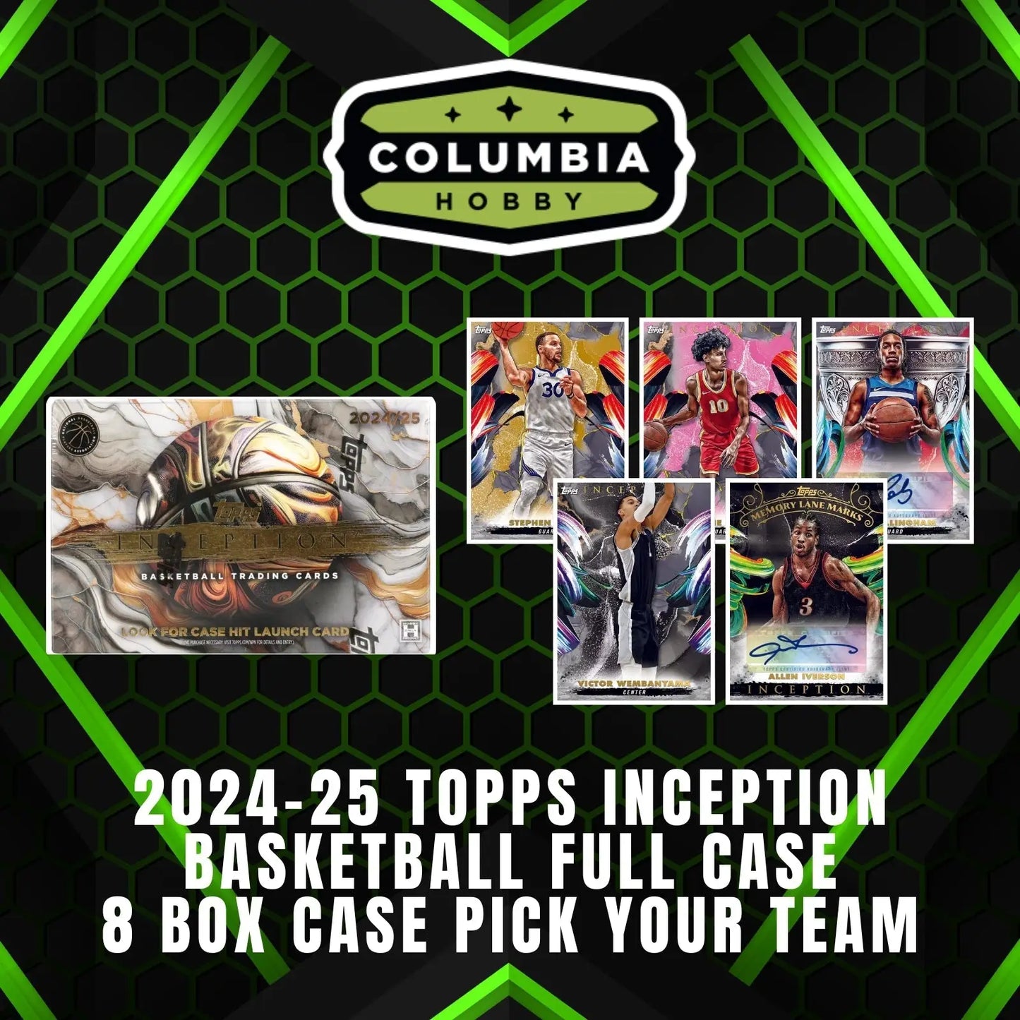 2024/25 Topps Inception Basketball Hobby Box | Columbia Sports Cards