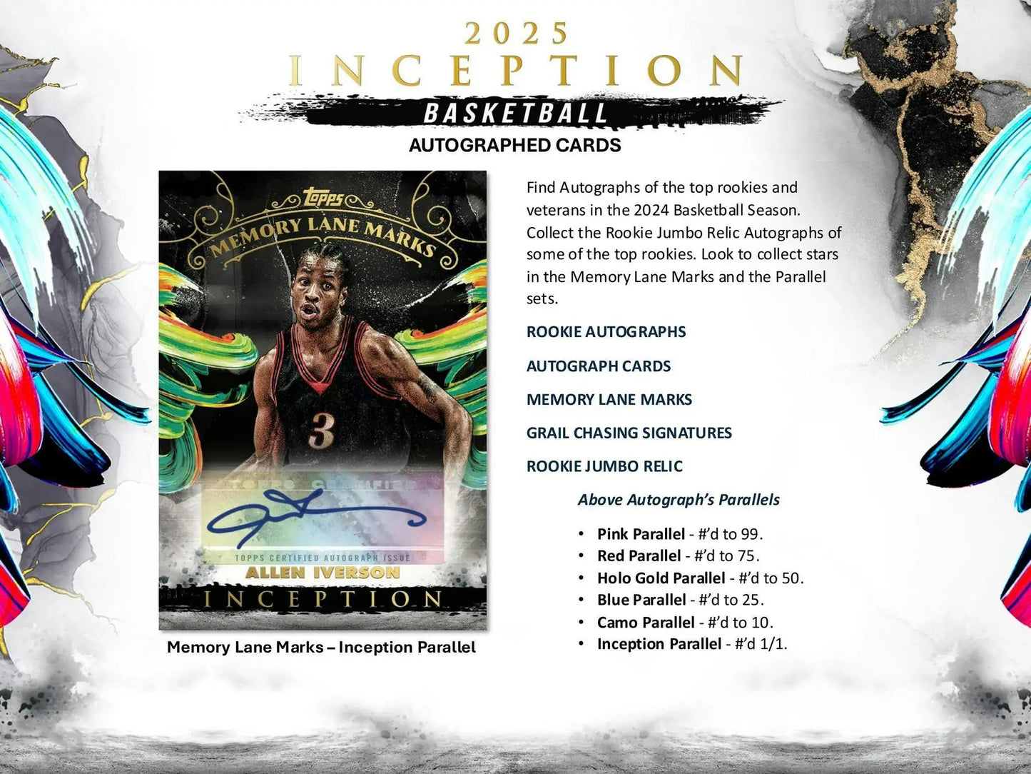 2024/25 Topps Inception Basketball Hobby Box | Columbia Sports Cards