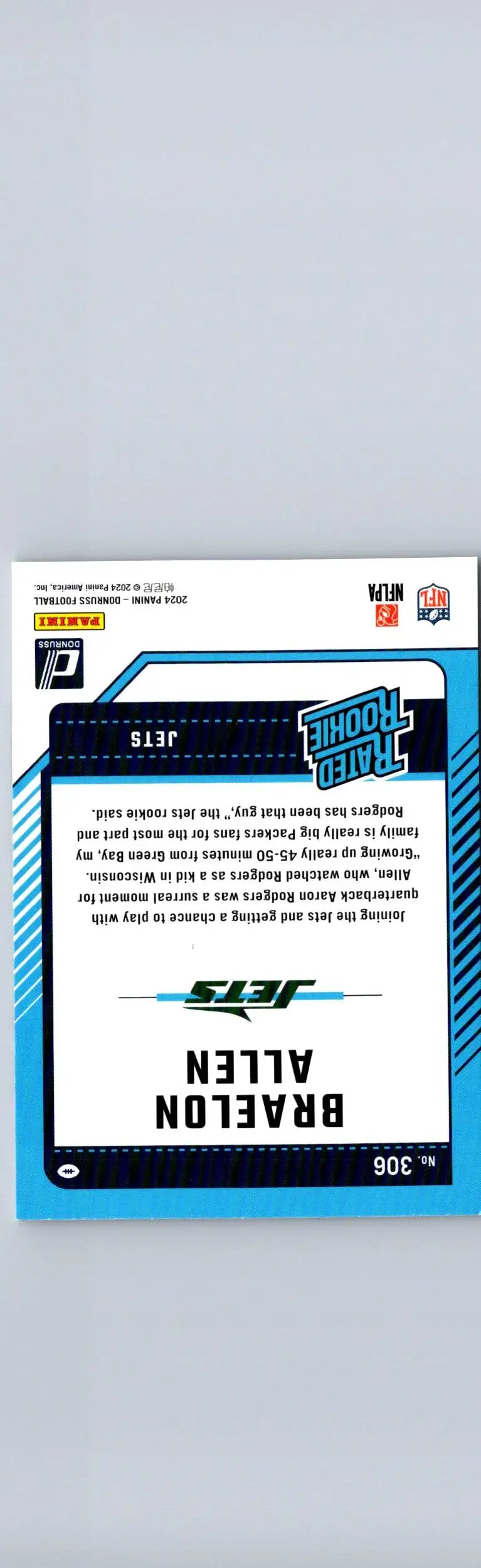 2024 Donruss #306 Braelon Allen