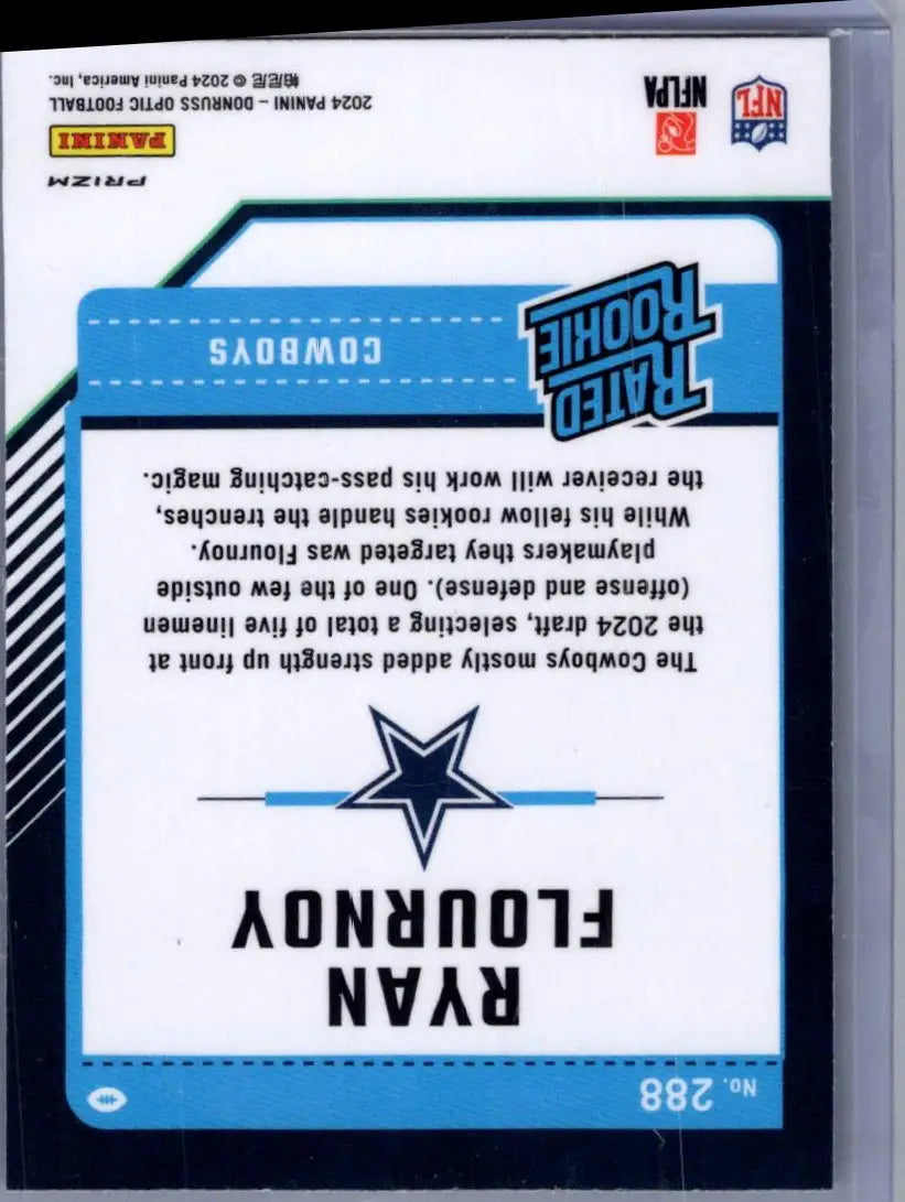 2024 Donruss Optic #288 Ryan Flournoy Stars