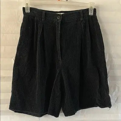 Ann Taylor Women's Navy Corduroy Bermuda Shorts  Casual Fall