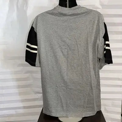 Benzene Men’s Short Sleeve T-Shirt Gray Black Size XXL Casual Tee