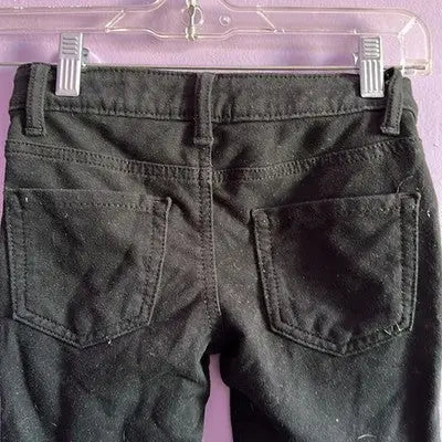 Cat & Jack Black Super Stretch Jeggings Size M Medium Girl's Pants Leggings