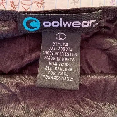 Cool Wear Black Halter Dress Size Large Sleeveless Women's Cocktail Party