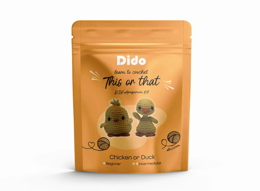 Dido DIY Amigurumi Kit: Chicken or Duck