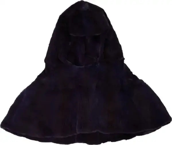 Dolce & Gabbana Black Weasel Fur Whole Head Wrap Hat – STORE 7994