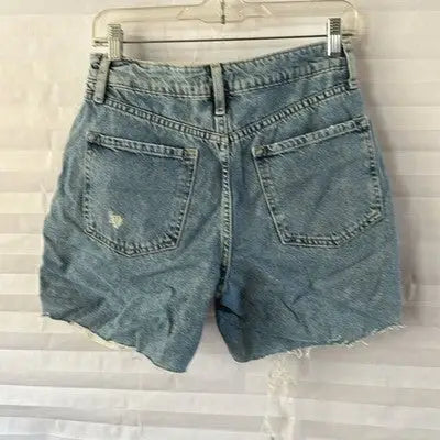 Forever 21 Women’s Distressed Denim Cutoff Shorts Size 26 Jean Frayed Hem