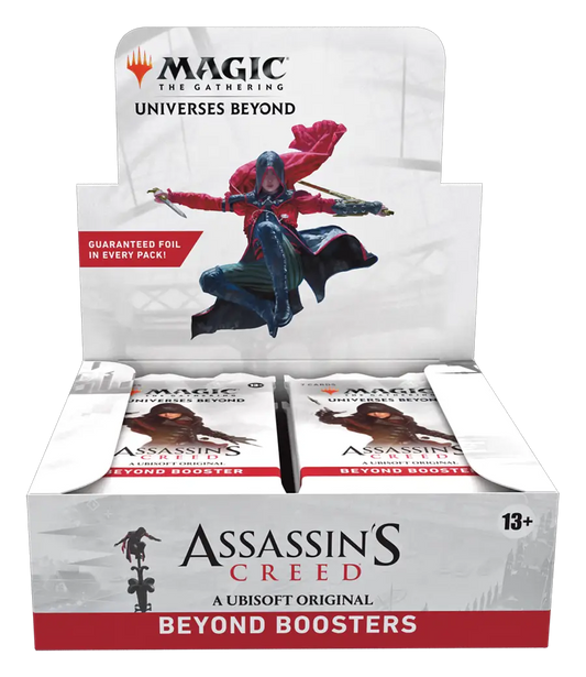 Magic: The Gathering MTG Universes Beyond: Assassin's Creed - Beyond Booster Display