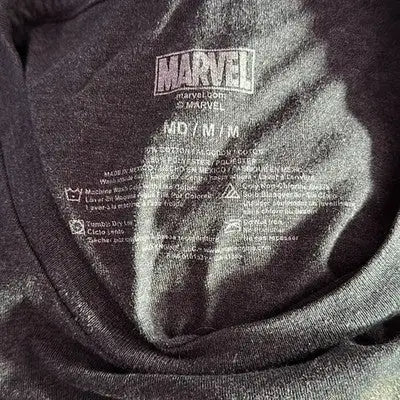 Marvel Comics The Punisher T-Shirt Gray Short Sleeve Size Medium Men's Graphic