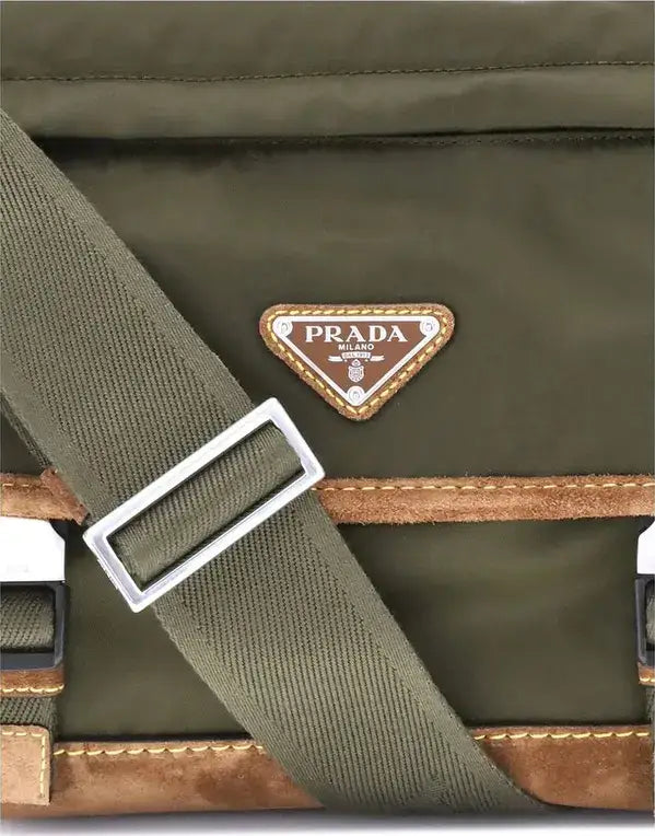 PRADA Men’s Re-Nylon & Leather Medium Shoulder Bag | STORE 7994