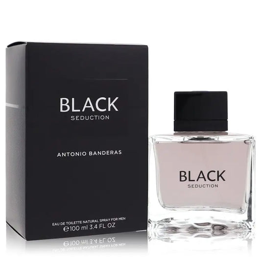Seduction In Black by Antonio Banderas - Eau De Toilette Spray 3.4 oz