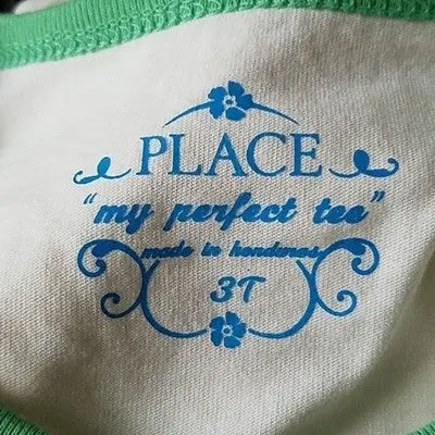 The Children’s Place Girls Size 3T Tee – Ice Skating Theme – Long Sleeve Shirt