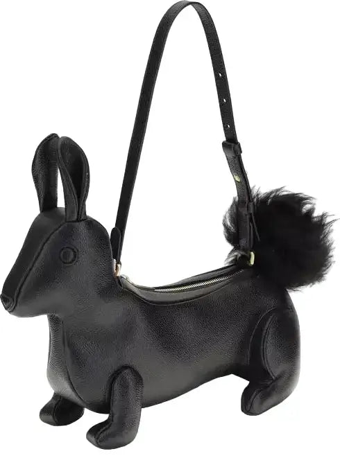 Thom Browne Women's Leather Rabbit Shoulder Bag – STORE 7994