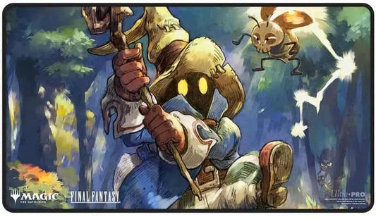 Ultra PRO: Black Stitched Playmat - Final Fantasy (Vivi Ornitier)