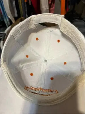 Unisex Harley-Davidson Hat One Size White & Orange